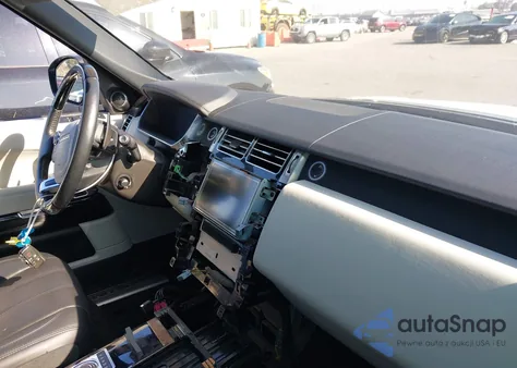 2016 Land Rover Range Rover 3.0L V6 Turbocharged Diesel Hse Td6 z USA, uszkodzony, nr VIN SALGS2KF1GA260331